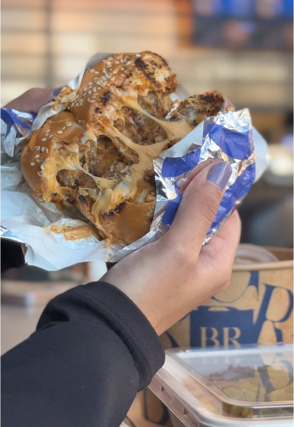 @BRGR 💙!! #برجر #brgr #اكسبلورexplore #برقر #مطعم #غدا #جديد #fyp #السلام #الاحساء 