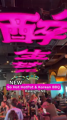 📍So Hot HotPot & Korean BBQ (Raleigh, NC) 🤩 @SOHOTPOT  TAG who you want to check this new spot out with and follow me for more cool things to do in North and South Carolina! 💎 #raleighnc #919eats #northcarolina #viralfood #bucketlist #ncfood #raleigh #charlottenc #wilmingtonnc #wilmington 