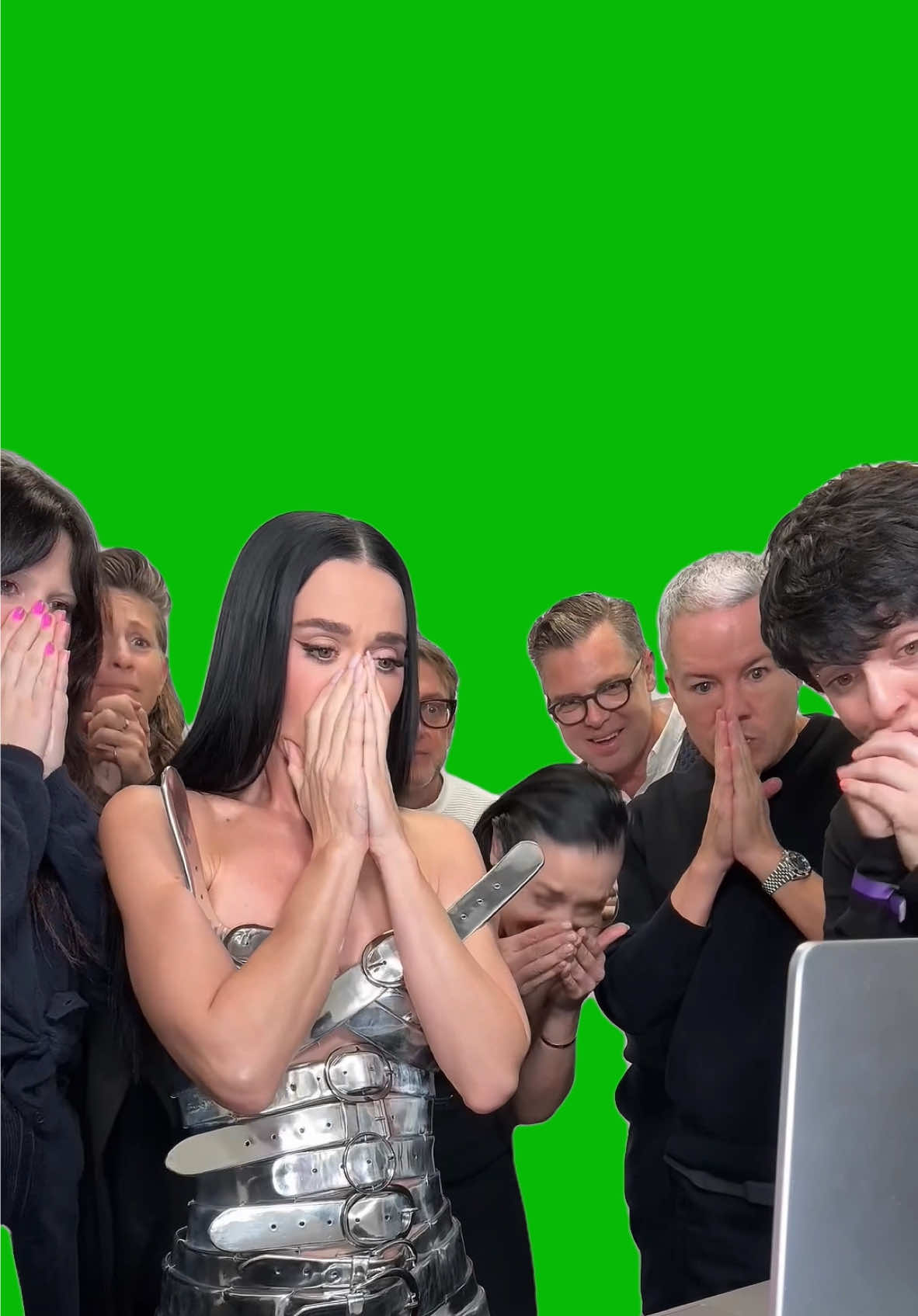 Katy Perry Reaction green screen capcut template #katyperry #reaction #shocked #greenscreen #memecut #capcuttemplate #CapCut 