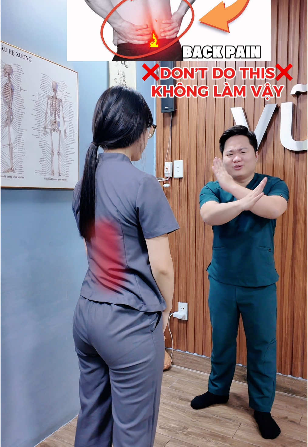Bài tập giúp khoẻ vùng lưng, giảm đau mỏi.Hãy tập ngay nhé 💡#vuducmanh #vumanhyhoccotruyen #tips #backpain #backpainrelief 