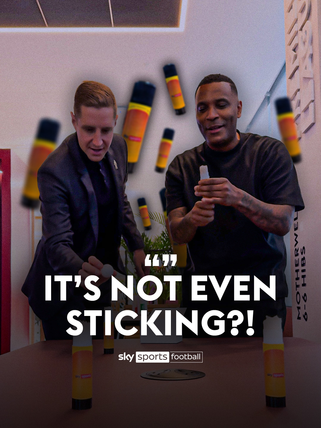 Completed it mate...🫠 #skysports #GlueStickChallenge #PingpongChallenge #funnytiktok #footballtiktok