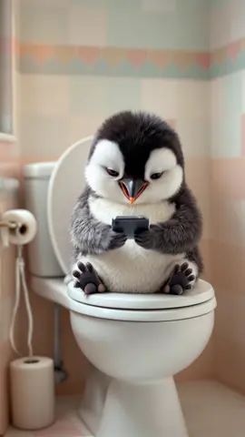 Adorable Penguin Singing APT Funny #APT #lipsync #adorable #fyp #penguin