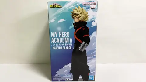 Unboxing My Hero Academia 7TH SEASON FIGURE Katsuki Bakugo #sogestore