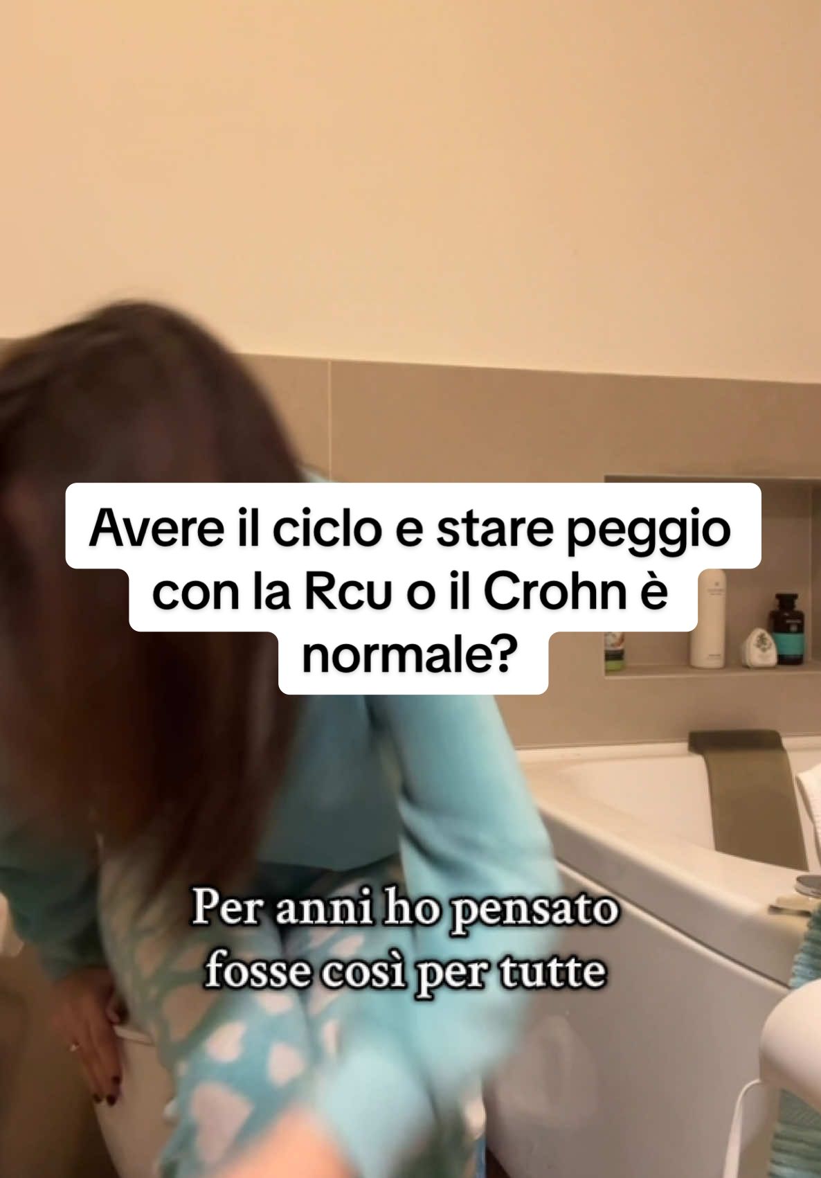 Avere il ciclo e stare peggio con la Rcu o il Crohn è normale?#IBDwarrior #reallife #crohnsdisease #CrohnLife #disability #morbodicrohn #intestino #diarrea #rcu #dolorecronico 