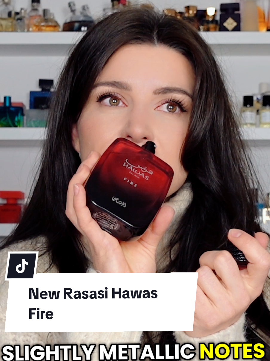 Arabian fragrances are on a roll! This is a masculine leaning scent, it was gifted to me by fragrancebuy.ca to try out #rasasi #hawasfire #arabianfragrance #mensfragrance #fragrancetiktok 