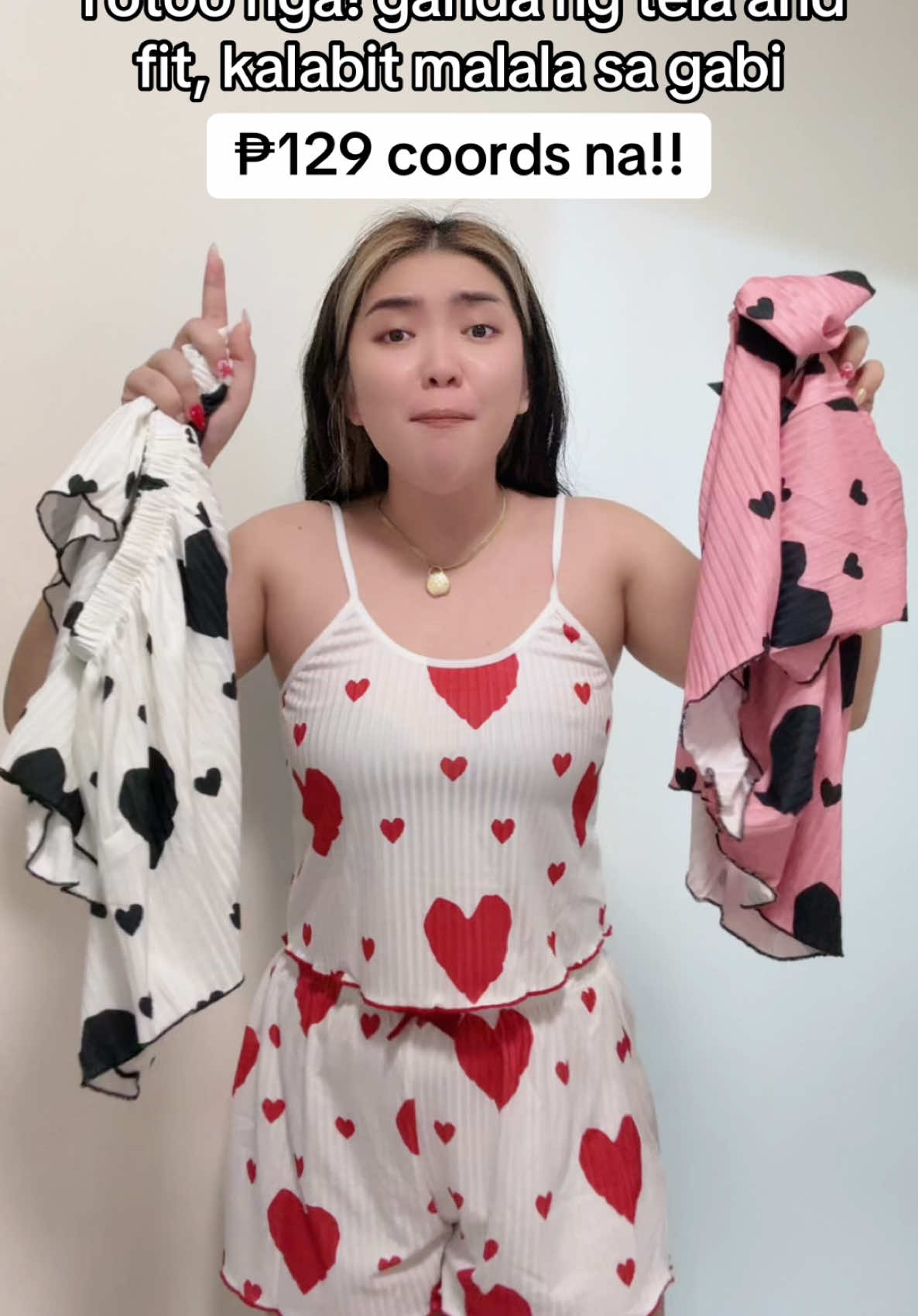 Literal na makakalabit tuwing soot to! haha #fyp #ValentinesDay #outfitideas #coordset #ternooutfit 
