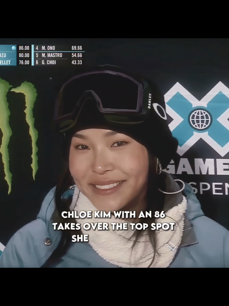 The GOAT Chloe Kim  #chloekim #chloekimedit #XGames #xgamesedit #snowboarding #aesthetic #fyp  NO QR CODES  ORIGINAL CONTENT 