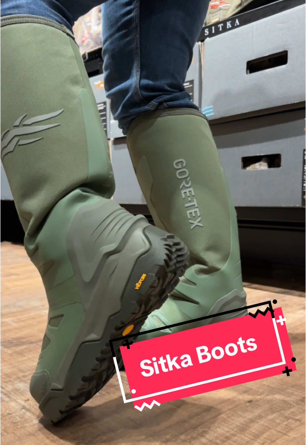 Thought you might like to see how mobile the VentLite GTX are from @Sitkagear  . #sitka #sitkagear #sitkahunting #sitkaboots 