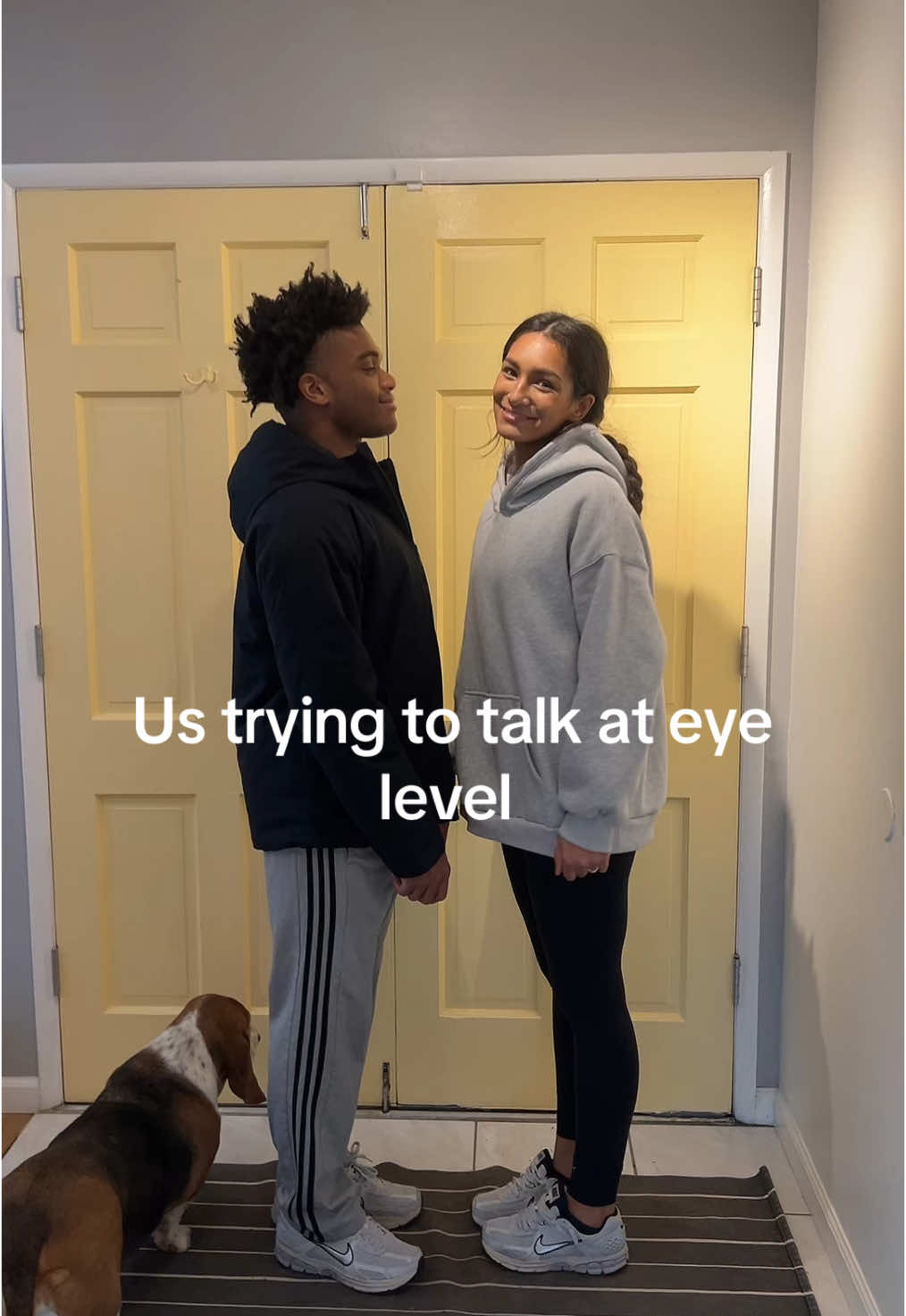 SIKE we’re the same height🤙🏽