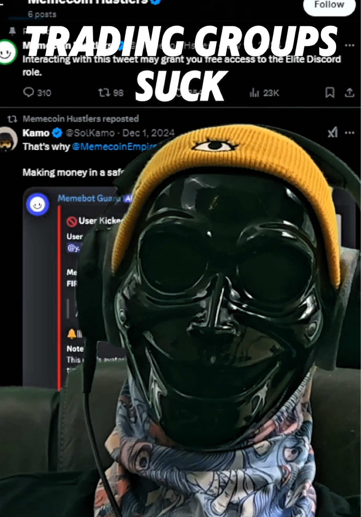 Trading Groups 👎 #fyp #crypto #memecoins #solana #memecoin #bitcoin #blockchain