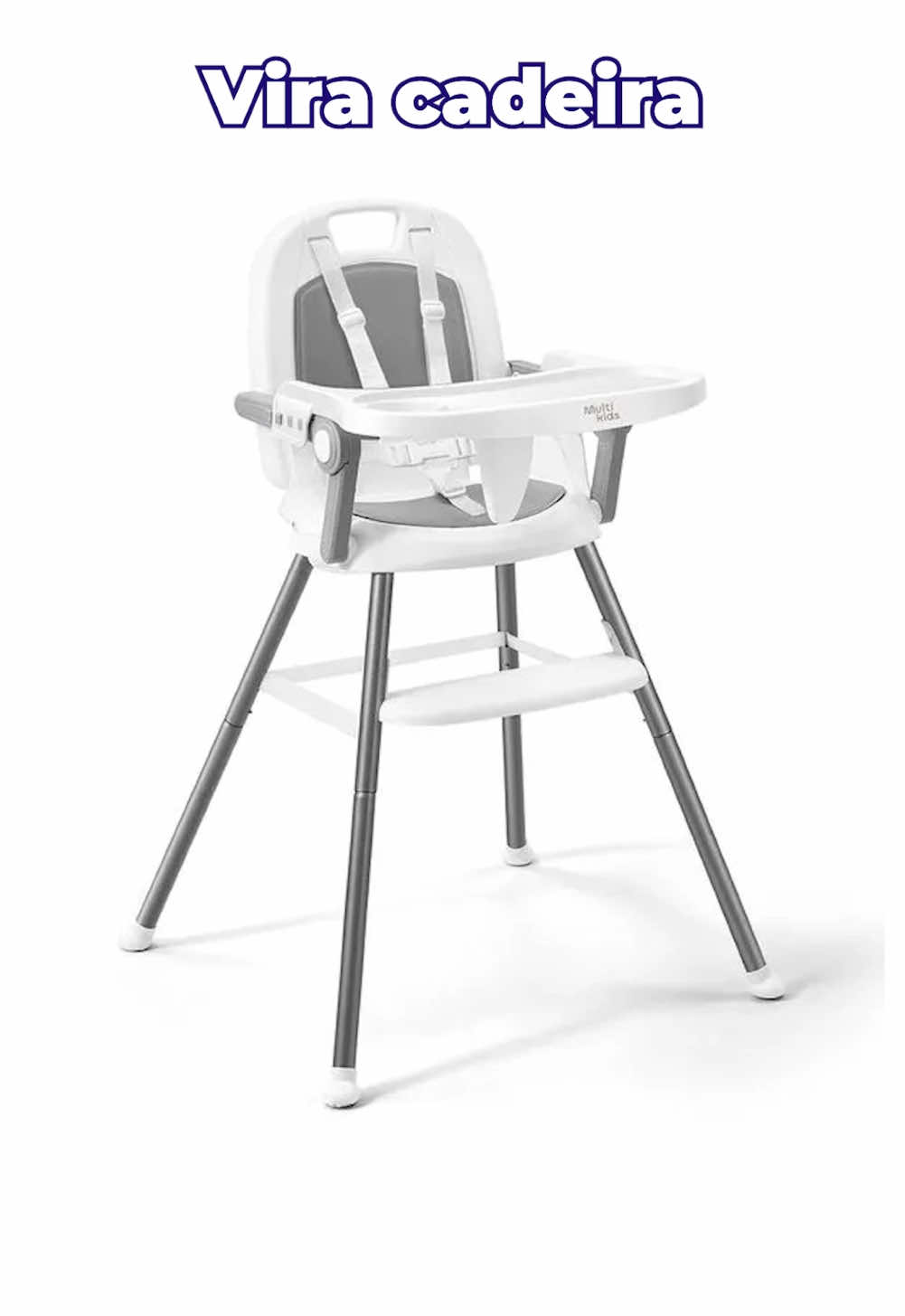 A Cadeira de Alimentação Berry transforma a hora das refeições! Com 3 alturas ajustáveis e bandeja removível, oferece praticidade, conforto e segurança para o seu bebê enquanto cresce. Perfeita para momentos mais especiais! 🍓👶