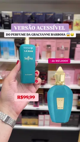 Saffira, da La Rive: um sucesso absoluto! ✨ Se você ama perfumes frutais tropicais, com aquele toque suculento e envolvente, vai se apaixonar por esse! 🍊🥭 Com um fundo adocicado de baunilha, ele é equilibrado na medida certa – nem cítrico demais, nem doce em excesso. Além de delicioso, tem um excelente custo-benefício! 🔹 Notas Olfativas: 🍋 Topo: Bergamota, limão siciliano, laranja 🍍 Coração: Frutas tropicais 🌿 Fundo: Âmbar, baunilha, musk branco Perfeito para quem busca um perfume vibrante e sofisticado! ✨💛 GARANTA O SEU! 💜🛍️ LOJA FÍSICA 👇🏻 📍estamos localizado no shopping Uptown, Avenida Ayrton Senna 5500 - bloco 7, loja 103. 🛒 Compre pelo link da bio.  💳  Parcelamos em 6x sem juros.  🛵 Entregamos em todo Rio.  🇧🇷 Enviamos para todo Brasil. . . . #perfumesfemeninos #perfumetiktok #perfumestok #dupeparfum #perfumes #perfumetok #bbb25