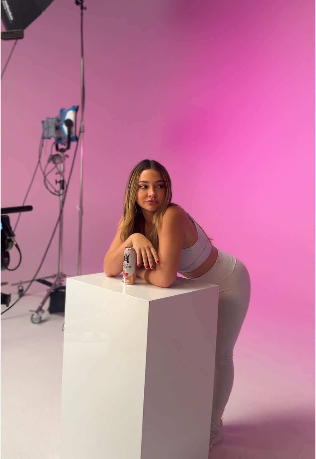 BTS with Madelyn 📹 #fyp #madelyncline #bts 