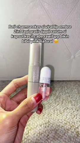 Madame Gie Charmseeker 2in1 Ombre free lip pil serum #madamegie #charmseeker #lipstikviral #ombrecantik #lipstikombre #lippilserum 