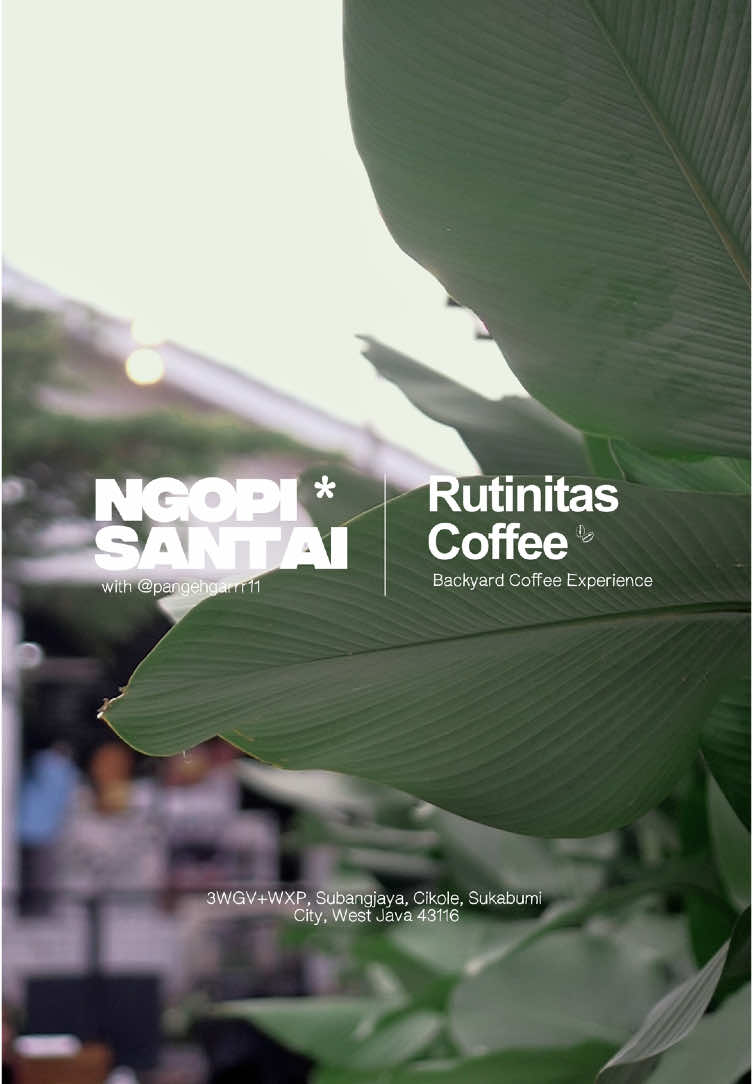 Ngopi santai with @Restu Panghegar #cinematic #fyp 