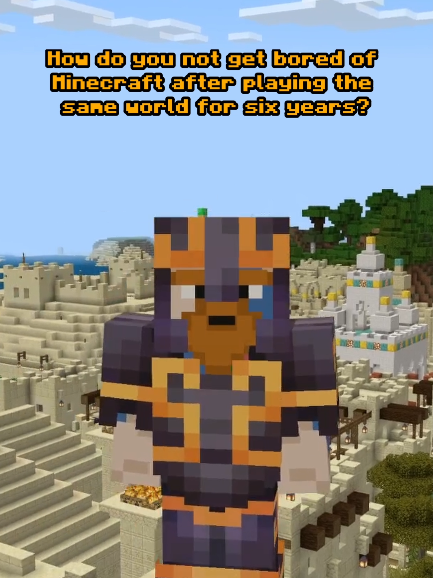 How do you not get bored?#Minecraft #minecraftmemes #minecraftbuilding #minecraftparkour #minecrafttutorial #minecrafter #minecraftsmp #gaming #fyp #fypage #fypシ #foreverworld