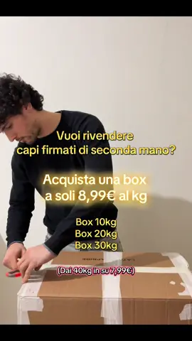 Acquista una box a soli 8,99€ al kg #vintage #vinted #usati #vintagestore #reseller #secondhandshop #wholesale 