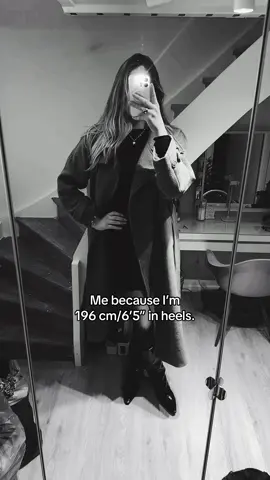 WEAR THOSE HEELS TALL GIRLS! #foryou #fyp #fypシ゚ #tall #tallgirl #height #tallpeople #tallperson #tallpeoplebelike #heels #talltok #model #modelwalk 