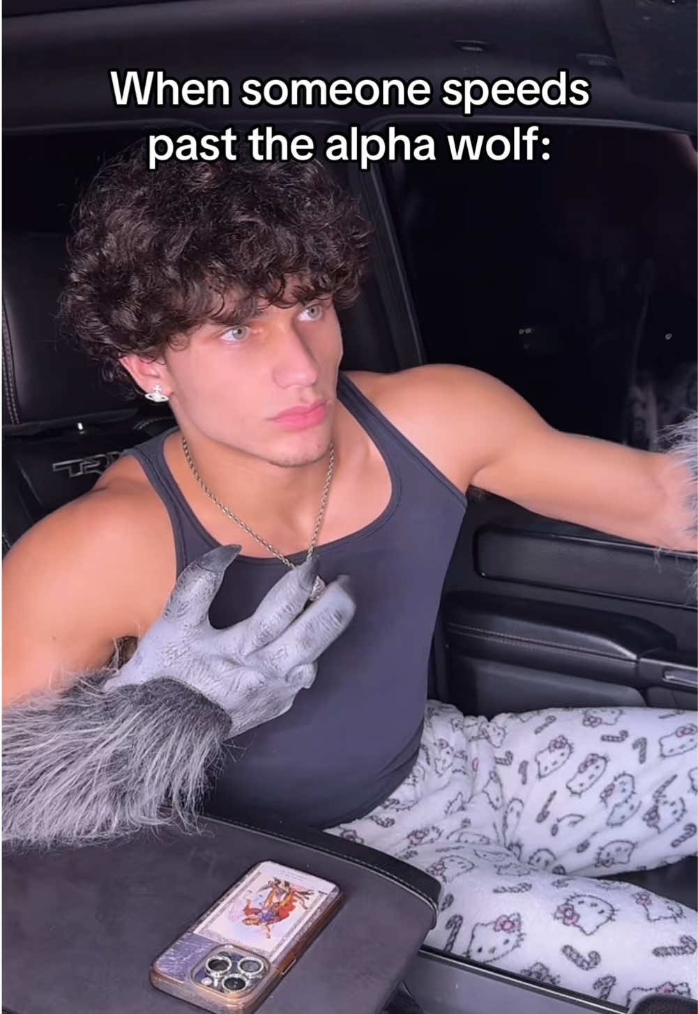 POV: someone made the mistake passing the alpha wolf #fyp #foryou 