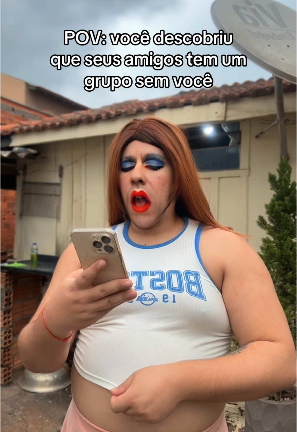 Eu dou uma de doida e mudo de assunto kkkkkkkkkk