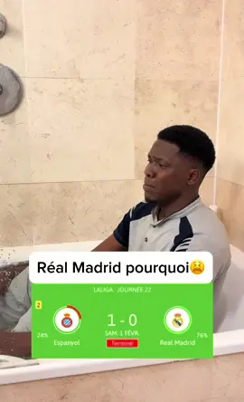 Défaite du réal Madrid😫