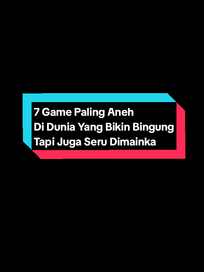 7 Game Paling Aneh Di Dunia Yang Bikin Bingung Tapi Juga Seru Dimainkan Dunia game penuh dengan kejutan, termasuk game-game dengan konsep aneh dan di luar logika! Inilah 7 game paling aneh di dunia yang bikin bingung tapi juga seru dimainkan. Mulai dari Goat Simulator, di mana kamu menjadi kambing yang bisa menghancurkan kota, hingga I Am Bread, game unik yang membuatmu mengendalikan sepotong roti yang ingin dipanggang. Ada juga Octodad: Dadliest Catch, di mana kamu bermain sebagai gurita yang berpura-pura jadi manusia, serta Untitled Goose Game, game tentang angsa jahil yang suka bikin kekacauan. Jangan lupa Mr. President!, Shower With Your Dad Simulator, dan Seaman, game yang bikin kamu geleng-geleng kepala! Game mana yang paling aneh menurut kamu? Tulis di komentar! Jangan lupa like, share, dan subscribe untuk konten seru lainnya! 1. Goat Simulator – Game di mana kamu bermain sebagai kambing yang bisa menghancurkan kota dengan fisik absurd. 2. I Am Bread – Kendalikan sepotong roti yang berusaha menjadi roti panggang! 3. Octodad: Dadliest Catch – Jadi gurita yang berpura-pura menjadi manusia dalam kehidupan sehari-hari. 4. Untitled Goose Game – Jadi angsa nakal yang suka mengganggu warga kota. 5. Mr. President! – Lindungi presiden dari berbagai bahaya dengan aksi kocak dan fisik aneh. 6. Shower With Your Dad Simulator – Game absurd tentang menemukan ayahmu di kamar mandi umum. 7. Seaman – Game virtual pet unik di mana kamu merawat ikan dengan wajah manusia dan bisa berbicara. Game-game ini memiliki konsep unik, aneh, dan sering kali bikin ketawa! Berani coba? ✏️Tag:  Game aneh Game paling aneh Game unik Game lucu Game absurd Goat Simulator I Am Bread Octodad Untitled Goose Game Game teraneh di dunia Game paling kocak Game simulator aneh Game yang bikin ketawa Game viral Game nyeleneh #️⃣Heshteg: #GameAneh #GameUnik #GameLucu #GoatSimulator #IAmBread #Octodad #UntitledGooseGame #GameTeraneh #GameViral #GameAbsurd #GameSimulator #GameKocak #GameNyeleneh