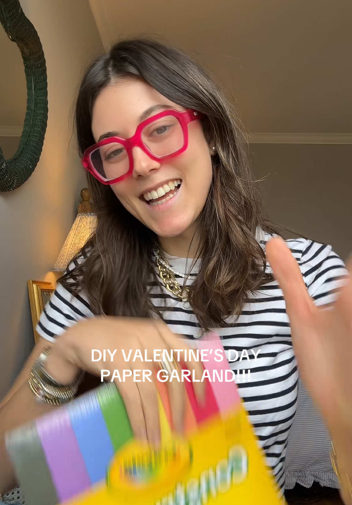 Love the way she turned out!!! Going to need to make more!! 💌💌💌💌 #DIY #artsandcrafts #garland #ValentinesDay #valentinesdiy #decorideas 