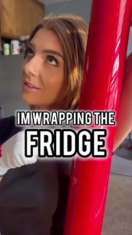 Red HOT 🔥 fridge wrap  @Milliotone 