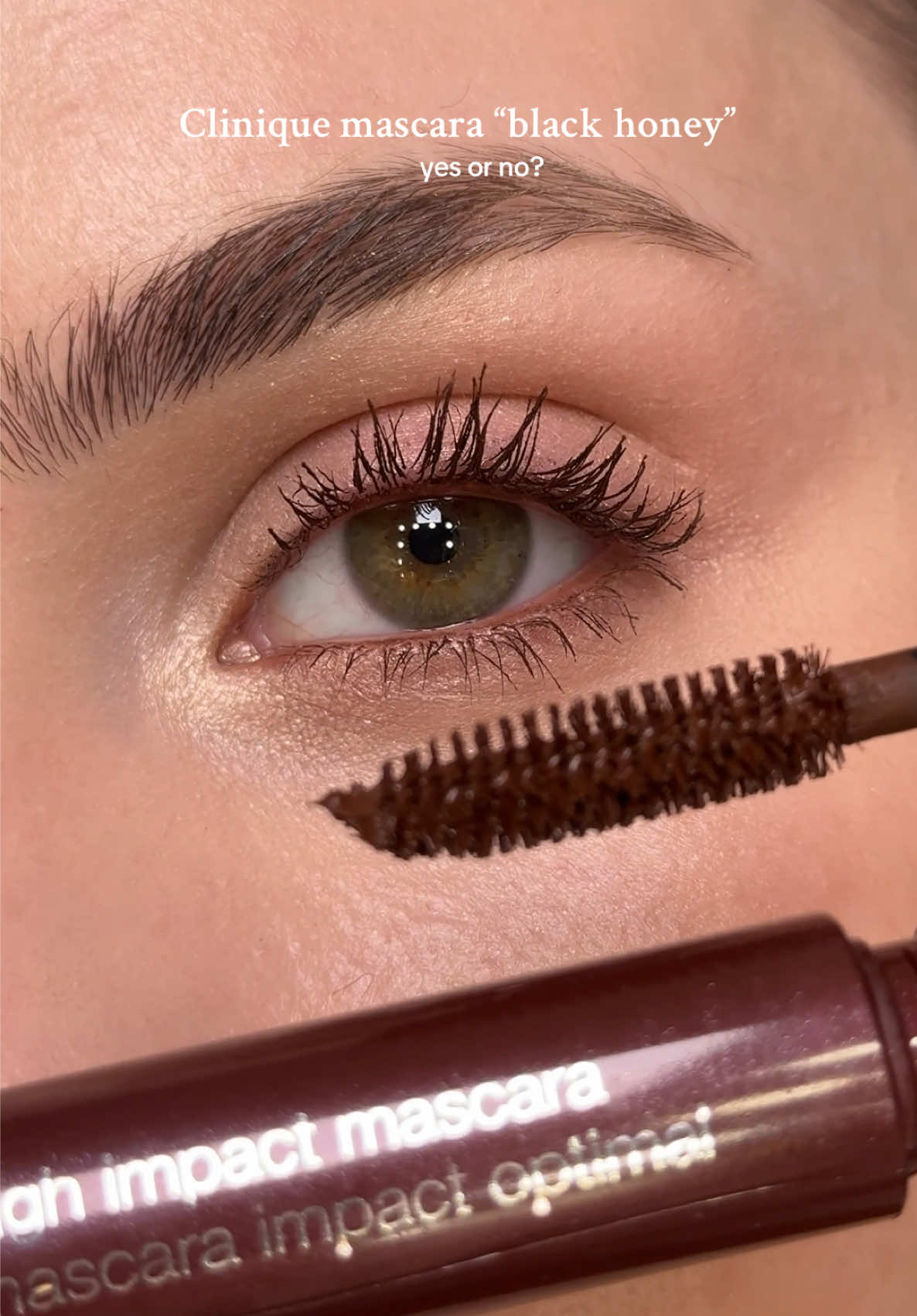 🤎🤤 save @Clinique  #brownmascara #mascara #clinique #cliniqueblackhoney 