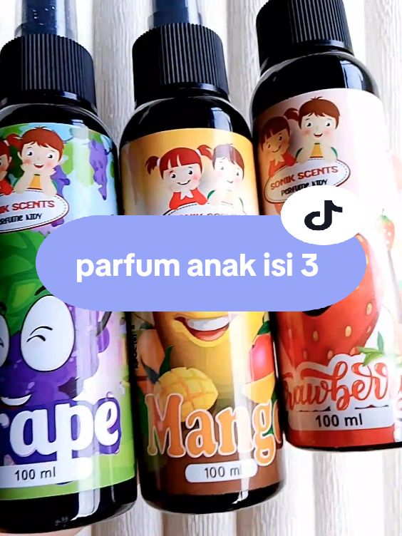 parfum anak paket 3 botol #parfumanak #parfumviral #parfumanakmurah #parfumanakviral