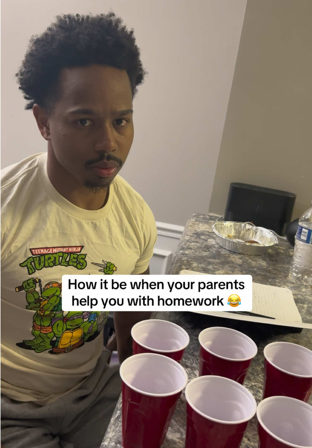 How it be when your parents help you with homework 😂 #fyp #fypシ #foryoupage 