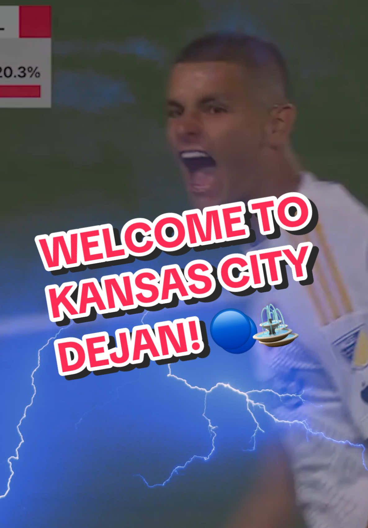 Dejan Joveljic is Sporting Blue! 🔵 #sportingkc #MLS #Soccer #dejanjoveljic 