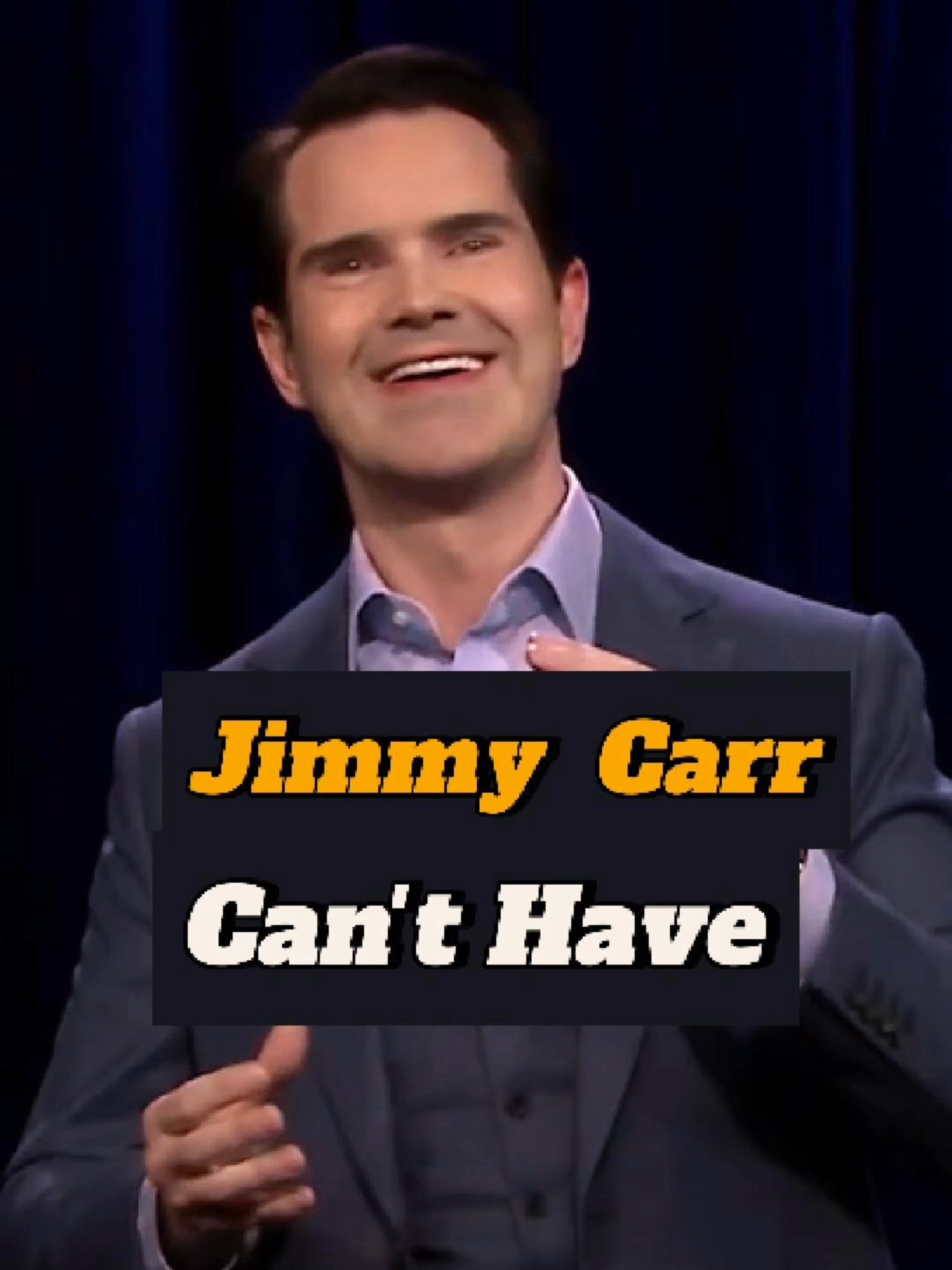 Wait… so THIS is why Jimmy Carr can’t have kids?! 😳😂 #jimmycarr #standup #standupcomedy #darkhumor #fyp