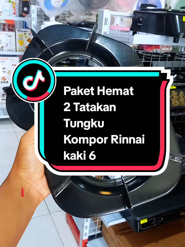 Membalas @amarbotff  ada kak, Paket Hemat 2 Tatakan Tubgku Kompor Rinnai Kaki 6 Bahan Premium Tebal Awet Tahan Lama  #tatakankomporgas #rinnai #tatakankompor #fyp 