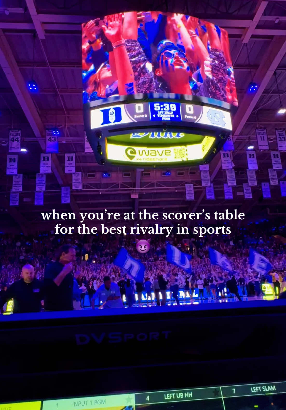 what they said 😈 #duke #ddmf #dukebasketball #dukevsunc #cameronindoorstadium #collegebasketball #dukeuniversity #bluedevils #fyp  