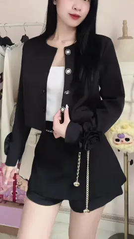 Set Bộ Vest Phối Tay Hoa #setdonu #setdodep #setdoxinh #setvayao #thoitrangnu #xuhuong 