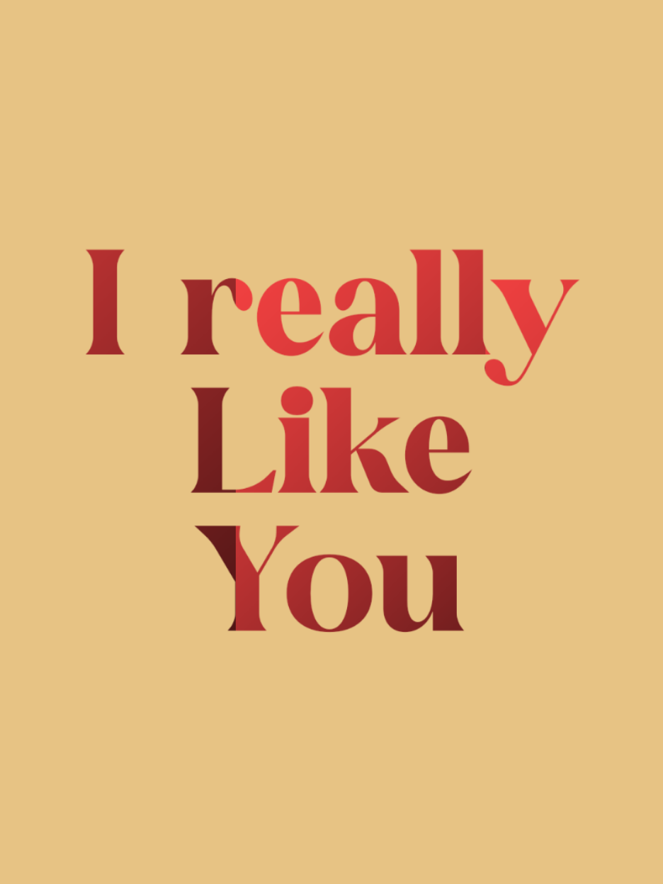 I really, really like you . . #lyrics #foryou #fyp #foryoupage #lovelyrics_overlay 