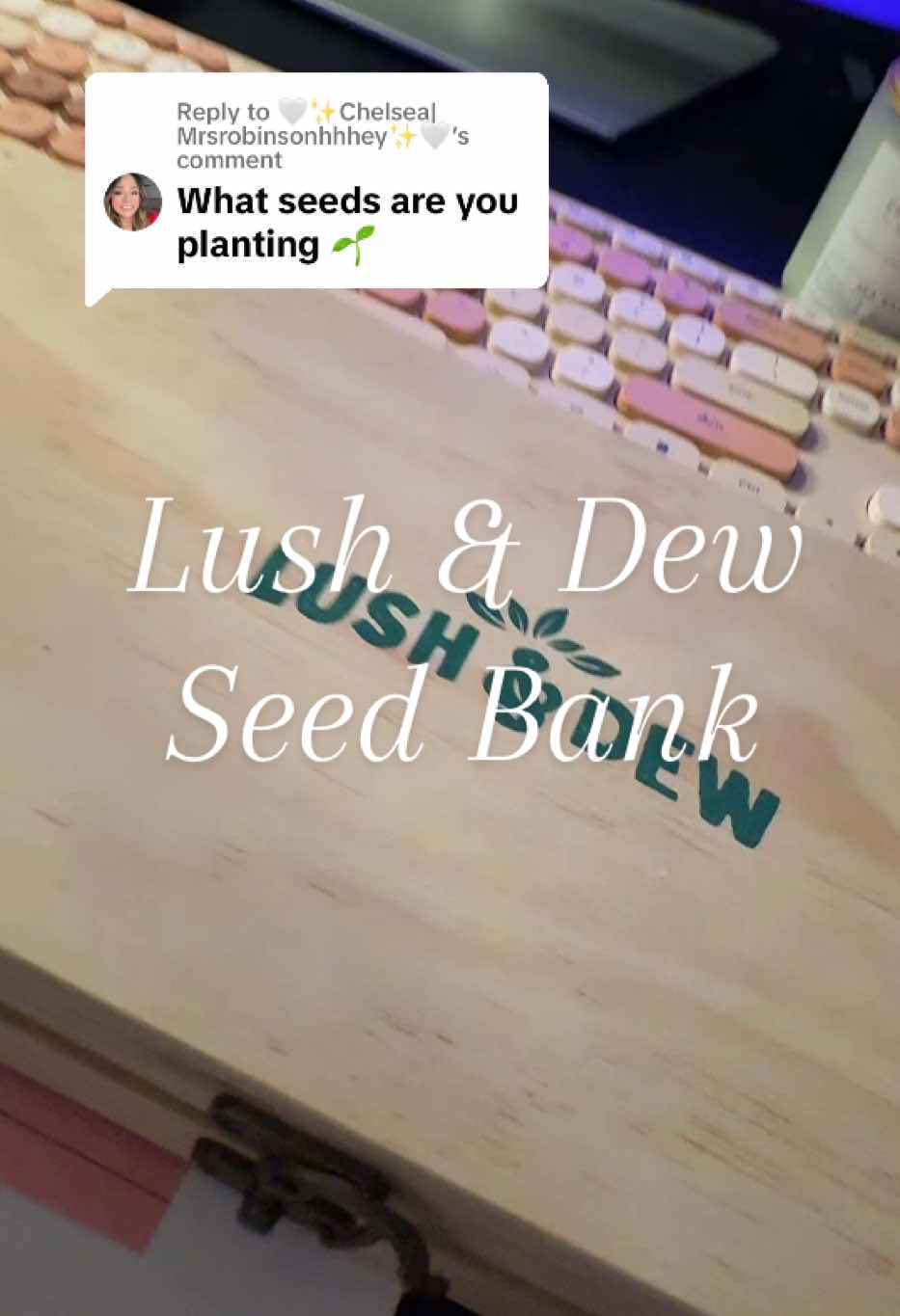 Replying to @🤍✨Chelsea|Mrsrobinsonhhhey✨🤍 Soo many fun veggies, fruits and flowers from @LUSH&DEW #lushanddew #seeds #vegetablegarden #veggiegarden #flowergarden #flowers 