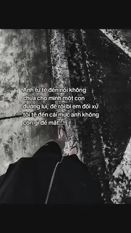 Anh tử tế đến nổi không chưa cho mình một con đường lui, để rồi bị em đối xử tồi tệ đến cái mức anh không còn gì để mất... #hoanganh29012003 #fyp #tamtrang #sory #abcxyz 