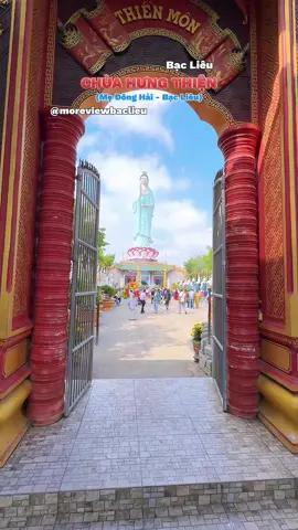Chùa Hưng Thiện – Mẹ Đông Hải Bạc Liêu:  Chùa Hưng Thiện là một trong những địa điểm tâm linh nổi bật tại Bạc Liêu, thu hút đông đảo du khách thập phương đến chiêm bái, cầu bình an và tài lộc. Chùa còn được biết đến với tên gọi Mẹ Đông Hải, gắn liền với bức tượng Quan Âm Nam Hải cao 43m, một trong những tượng Quan Âm lớn nhất khu vực miền Tây.  #medonghaibaclieu #chuahungthien #dulichtamlinhbaclieu #moreviewbaclieu #reviewbaclieu #mongo99 #94baclieu #baclieu 