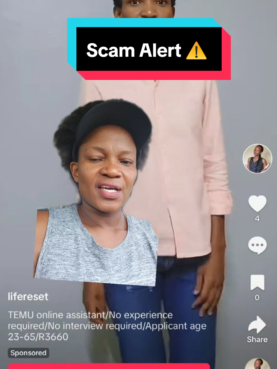 Replying to @leratom738 I'm talking about this for the last time! I dont have a recruitment agency, I don't work with recruiters , I don't promote jobs, I don't have any job opportunities,  please report those accounts cos there is nothing I can do about it. Also note that there is no company that will ask you for money whilst applying for a job. #careertok #lifereset_za 