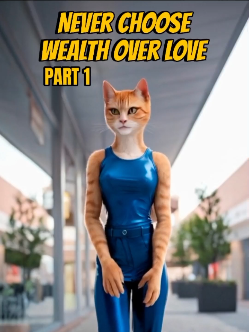 Never Choose Wealth Over Love  #CuteCats #CatStory #FunnyCatShorts #CatLovers #ai  Hi, @TikTok Please Don't Consider my this video as unoriginal because I created this with my own unique Idea, Skills and editing and also used AI Tools....