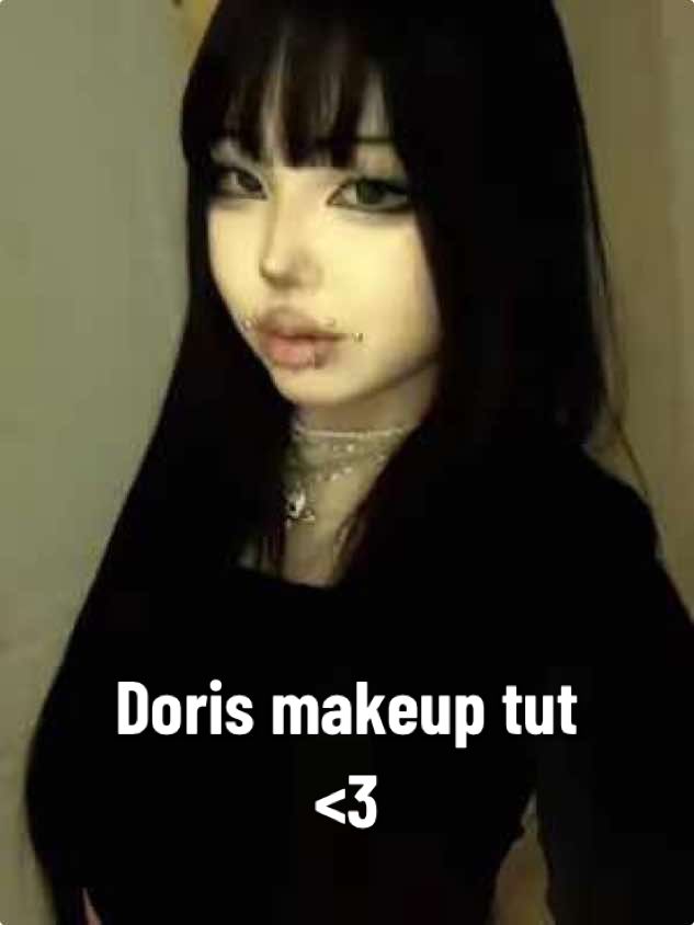 @doris ✦ makeup tut 🎀  #dorismakeup #doris #makeuptutorial #makeup #unrecognizablemakeup 