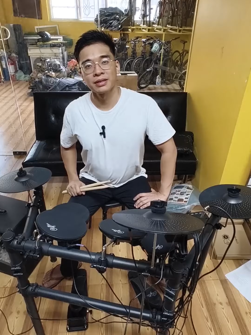 Below 10k na Drumset? Clifton mx110 yan para sa iyo. 