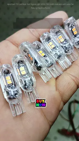 4pcsFlash T10 Led Bulb Turn Signal Light W5W 194 Width Indicator with Lens Car Parking Daytime RunniMotorcycle Accessories led light MDL #All  #elladhoyshop1016 #bonggangfridayfriyay #creatorsearchinsightsview #tiktokshopph #dhoyellashop1016 #motorcycle #accessories  #TikTokShopFuntasticPayday #TikTokShopPH22 