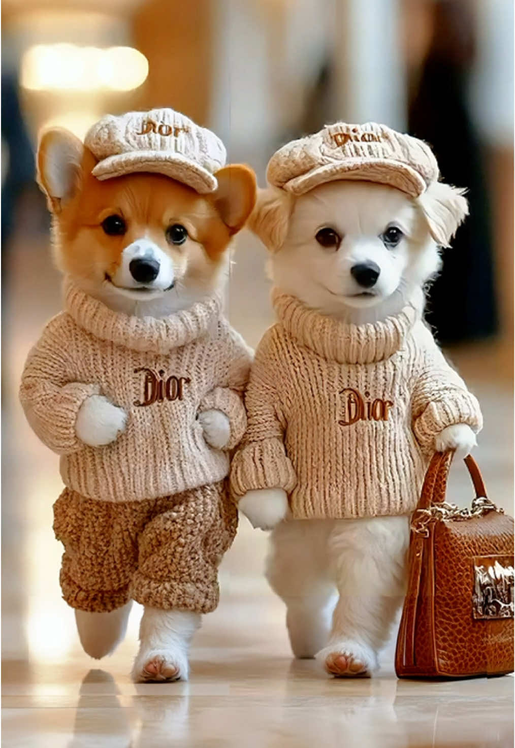 Cute puppy singing APT❤️ 🐶#cutebaby #babysinging #apt #AI #viral #babydance #trendingsong #babydance 