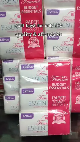 ang bilis maubos #femme #interfoldedpapertowel #kitchentissue #tissue 