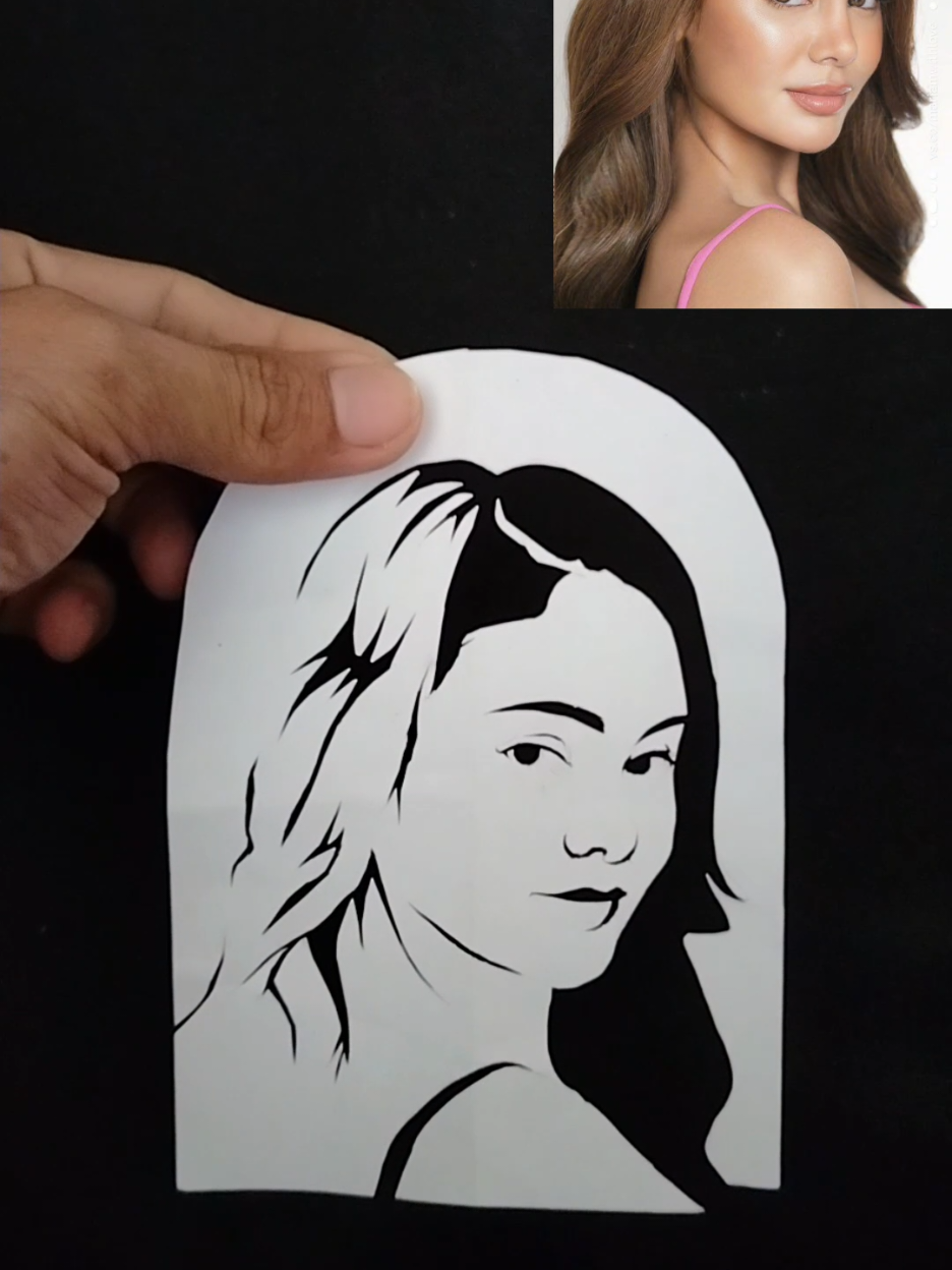 Beautiful @ivanaalawi #art #cut #paper #fypviral #fyp #fypシ゚ 