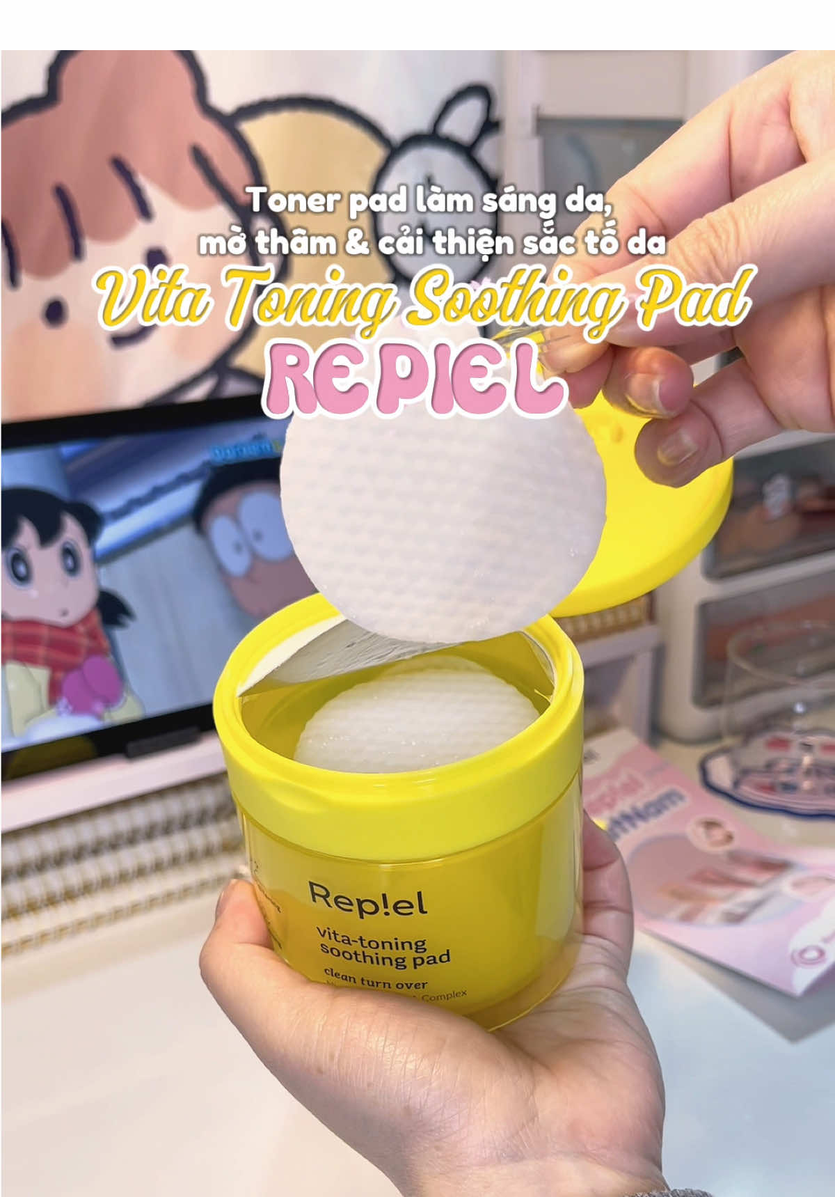 Đầu năm chăm da đẹp với toner pad cả năm da đẹp 🥰 #repiel #tonerpad #beauty #duongam #toner #review #luotvuimualien 