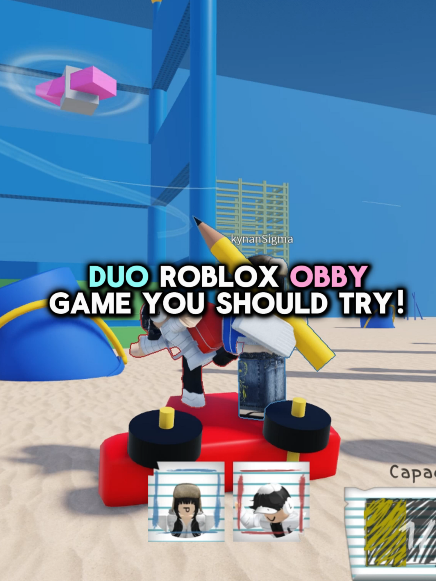 This Roblox Duo OBBY is Very intresting and you MUST Try out Homework on Roblox🔥#roblox #robloxfyp #robloxgames #robloxsurvival #games #trending #fyp #foryoupage #viral #gaming #robloxgames #duo #couple #twoplayerobby  #obby #homework #creative #